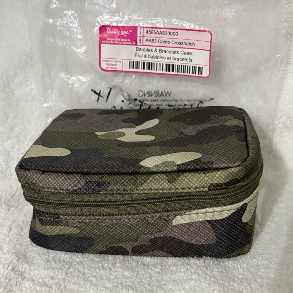 Thirty-One Brand Jewelry Pouch Jewelry Bag Organizer Baubles & Bracelets AA83